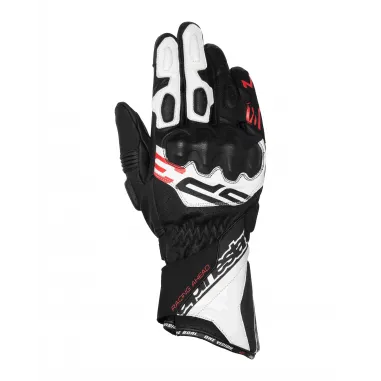 Guanti Moto Alpinestars SP-3 White Red Fluo Sport Racing Moto