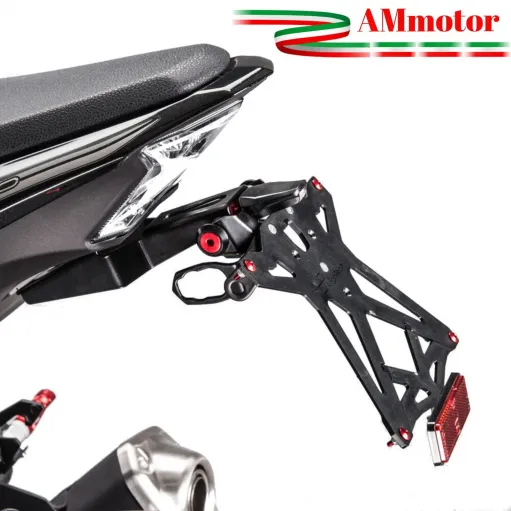 Portatarga Lightech Kawasaki Z 900 Moto Supporto Completo Luce Led Catadriotto