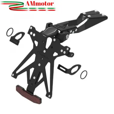 Portatarga Lightech Honda Hornet 750 Moto Supporto Completo Luce Led Catadriotto