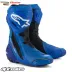 Alpinestars Supertech R Vented Blue Black Stivale Moto Racing Pista