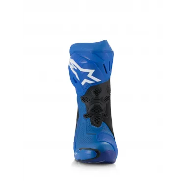 Alpinestars Supertech R Vented Blue Black Stivale Moto Racing Pista