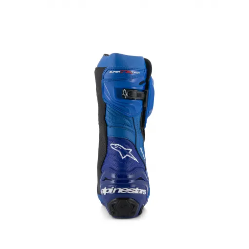 Alpinestars Supertech R Vented Blue Black Stivale Moto Racing Pista