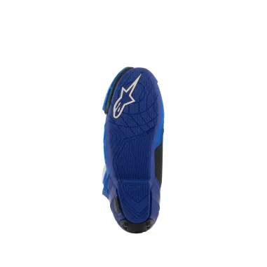 Alpinestars Supertech R Vented Blue Black Stivale Moto Racing Pista