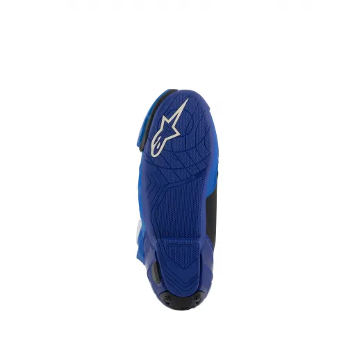 Alpinestars Supertech R Vented Blue Black Stivale Moto Racing Pista