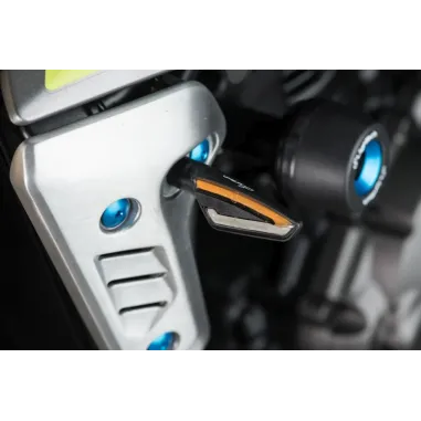 Frecce Moto Led Lightech Doppia Funzione Luce Posizione Omologate Coppia FRE934NER