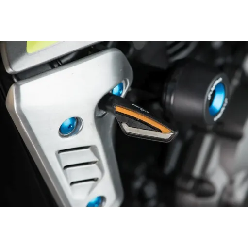 Frecce Moto Led Lightech Doppia Funzione Luce Posizione Omologate Coppia FRE934NER