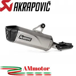 Akrapovic Bmw R 1250 Gs / Adventure Terminale Di Scarico Moto Slip-On Line Titanio