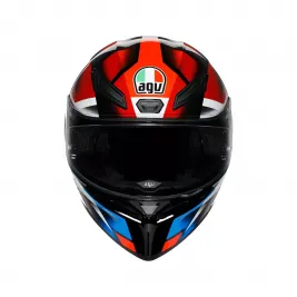 Casco Agv K1 S Fastlap Black Red Blue Integrale Moto E2206 2