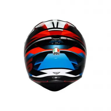 Casco Agv K1 S Fastlap Black Red Blue Integrale Moto E2206