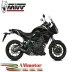 Mivv Yamaha Tracer 700 / GT / 7 Terminale Oval Carbon Cap Scarico Completo Moto