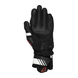 Guanti Moto Pelle Alpinestars GP PLUS R V3 Black White Racing Pista 2
