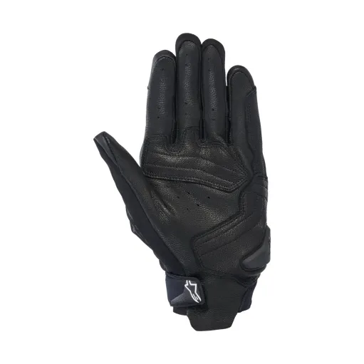 Guanti Moto Pelle Alpinestars SP X 7 Black White Uomo Corti Estivi Protezioni