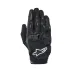 Guanti Moto Pelle Alpinestars SP X 7 Black White Uomo Corti Estivi Protezioni