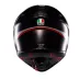 Casco Agv K1 S Lap Matt Black Grey Red Integrale Moto E2206