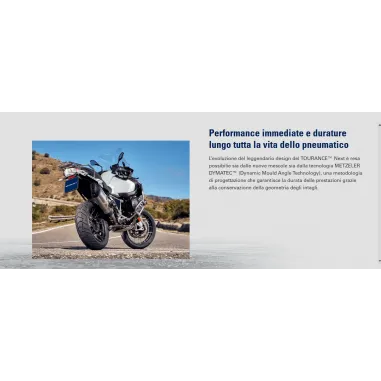 Tourance Next 2 150 70 R 18 + 110 80 R 19 Pneumatici Metzeler Coppia Gomme Moto