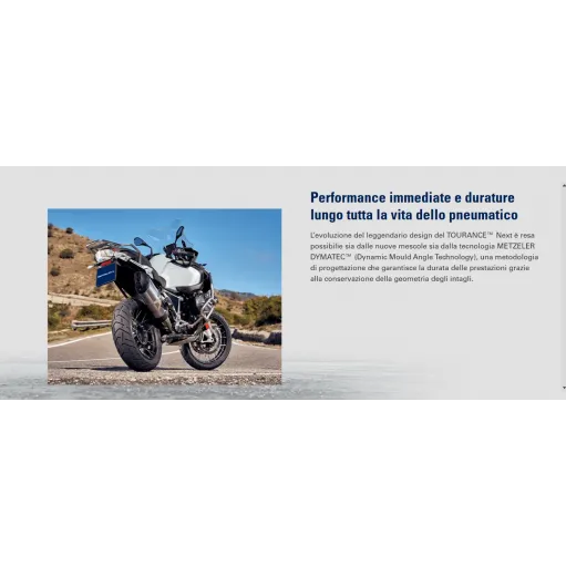 Tourance Next 2 150 70 R 18 + 110 80 R 19 Pneumatici Metzeler Coppia Gomme Moto