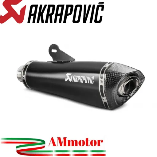 Akrapovic Bmw R NineT 14 2023 Terminale Di Scarico Slip-On Line Titanio Black Moto Omologato