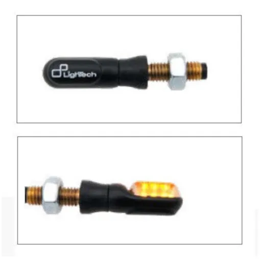 Frecce Moto Led Lightech Omologate Coppia FRE928NER