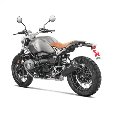 Akrapovic Bmw R NineT 14 2023 Terminale Di Scarico Slip-On Line Titanio Black Moto Omologato
