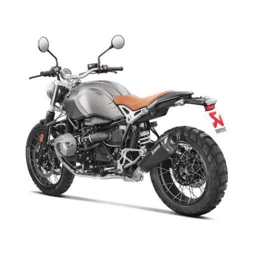 Akrapovic Bmw R NineT 14 2023 Terminale Di Scarico Slip-On Line Titanio Black Moto Omologato