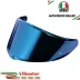 Visiera Agv K6 Iridium Blue Casco Integrale Moto