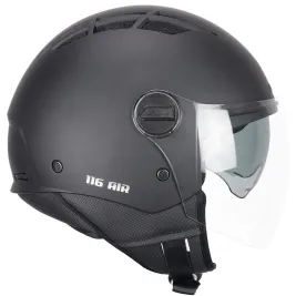 Casco Cgm Moto Scooter Demi Jet Iper Disco Grafite Verde Fucsia Doppia Visiera