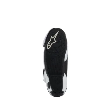 Alpinestars Supertech R Vented White Mid Gray Black Stivale Moto Racing Pista