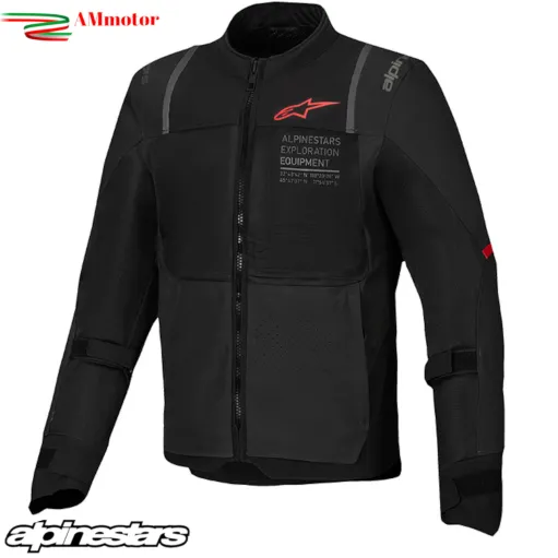 Giacca ALPINESTARS ST-2 Air Black Protezioni Da Moto Cordura ESTIVA Traforata