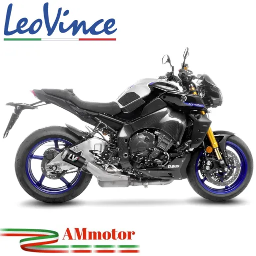 Terminale Di Scarico Yamaha MT-10 LeoVince LV-10 Moto Carbonio