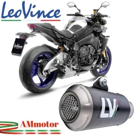 Terminale Di Scarico Yamaha MT-10 LeoVince LV-10 Moto Carbonio