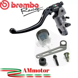 Pompa Frizione Brembo Radiale Rcs 16 + Kit Serbatoio Olio Racing Moto