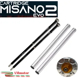 Ducati Hypermotard 796 Cartuccia Forcella Completa Di Steli Andreani Misano Evo 2 Regolabile Idraulica Moto 2