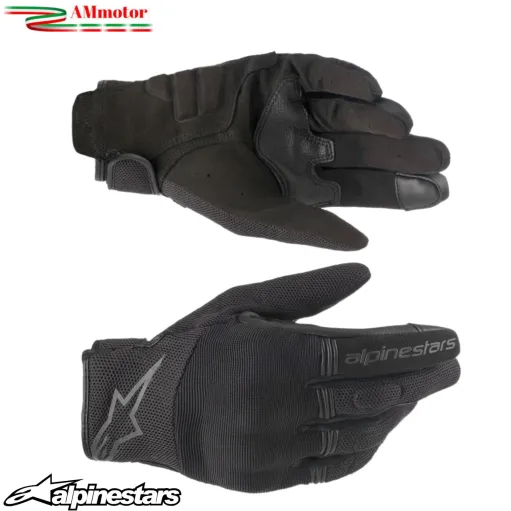Guanti ALPINESTARS Copper Black Uomo Moto Estivi Con Protezioni