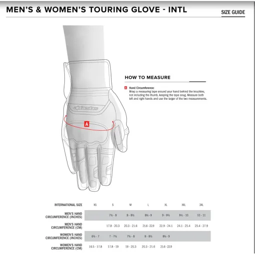 Guanti Donna ALPINESTARS Stella Copper Black / White Moto