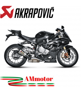 Akrapovic Bmw S 1000 RR 10 2014 Terminale Di Scarico Slip-On Line Titanio Moto Omologato