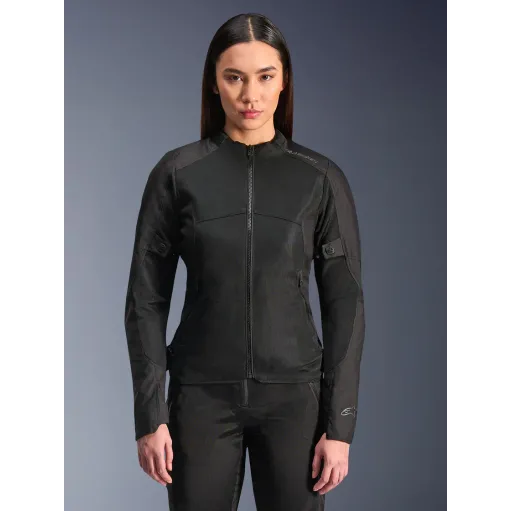 Giacca ESTIVA Donna ALPINESTARS Calabasas AIR Black Protezioni Moto Cordura Traforata