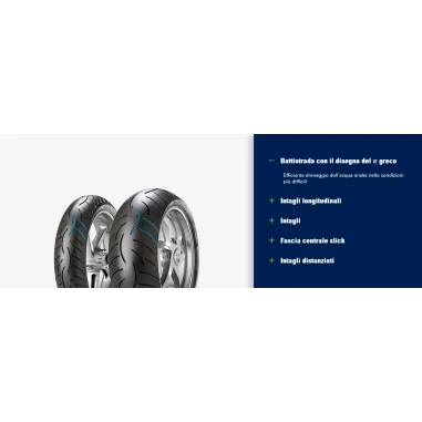 roadtec Z8 Interact 120 70 180 55 17 Coppia Metzeler Pneumatici moto Gomme