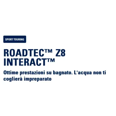 roadtec Z8 Interact 120 70 180 55 17 Coppia Metzeler Pneumatici moto Gomme