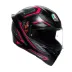 Casco Agv K1 S Sling Matt Black Pink Integrale Moto E2206