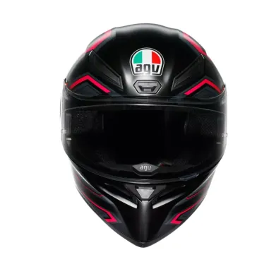 Casco Agv K1 S Sling Matt Black Pink Integrale Moto E2206
