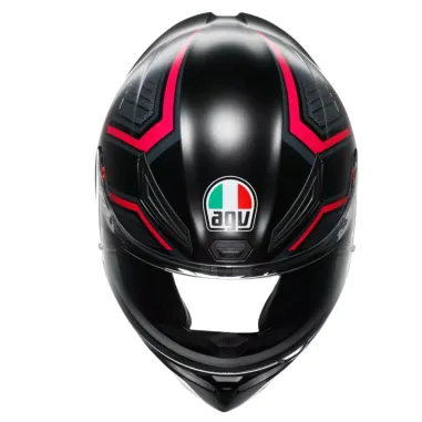 Casco Agv K1 S Sling Matt Black Pink Integrale Moto E2206