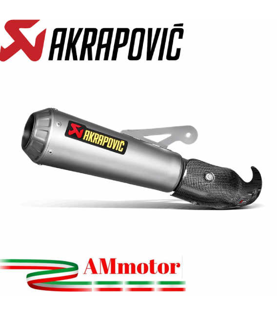 Akrapovic Bmw S 1000 RR 10 2014 Terminale Di Scarico Slip-On Line Gp Titanio Moto Omologato