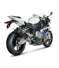 Akrapovic Bmw S 1000 RR 10 2014 Impianto Di Scarico Completo Racing Line Terminale Carbonio Moto