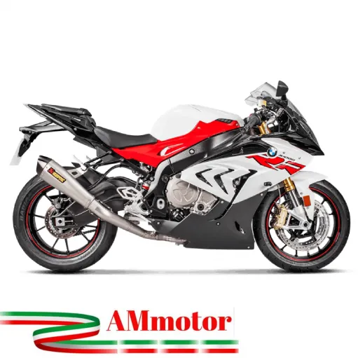 Akrapovic Bmw S 1000 RR 15 2018 Impianto Di Scarico Completo Racing Line Terminale Titanio Moto