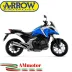 Terminale Di Scarico Arrow Honda NC 750 X 21 - 2022 X-Kone Inox Moto