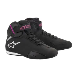 Scarpe Da Moto Donna Sektor Stella Alpinestars Nero Fucsia Sportive