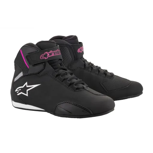 Scarpe Da Moto Donna Sektor Stella Alpinestars Nero Fucsia Sportive