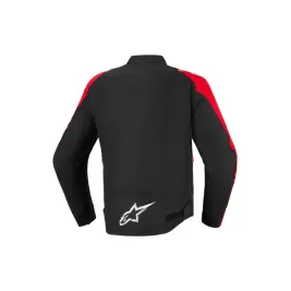 Giacca Da Moto Alpinestars T-SPS V2 Whaterproof Protezioni Cordura Black Red Red Fluo 2