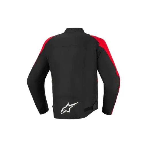 Giacca Da Moto Alpinestars T-SPS V2 Whaterproof Protezioni Cordura Black Red Red Fluo