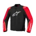 Giacca Da Moto Alpinestars T-SPS V2 Whaterproof Protezioni Cordura Black Red Red Fluo